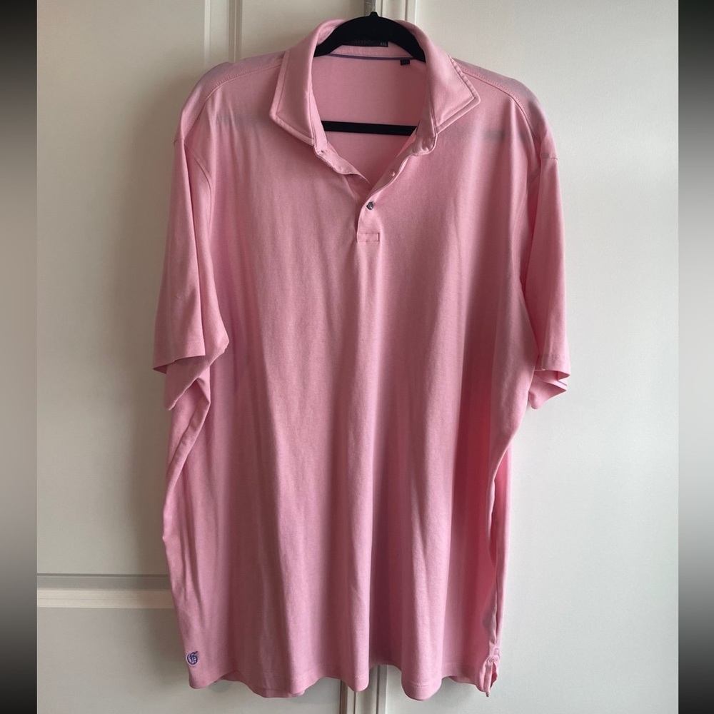 Greyson Polo Shirt Mens XXL Pink Golf Polo
